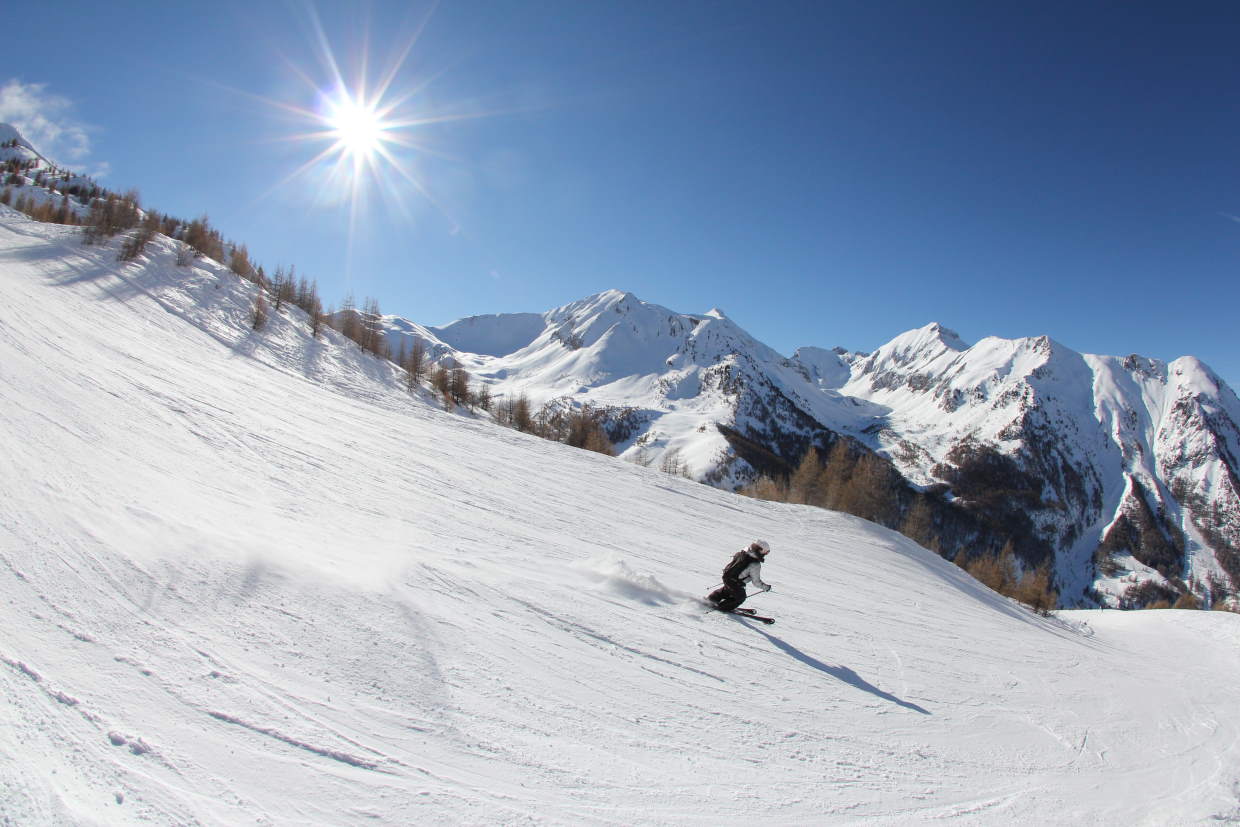 Hiver les Orres ski 2